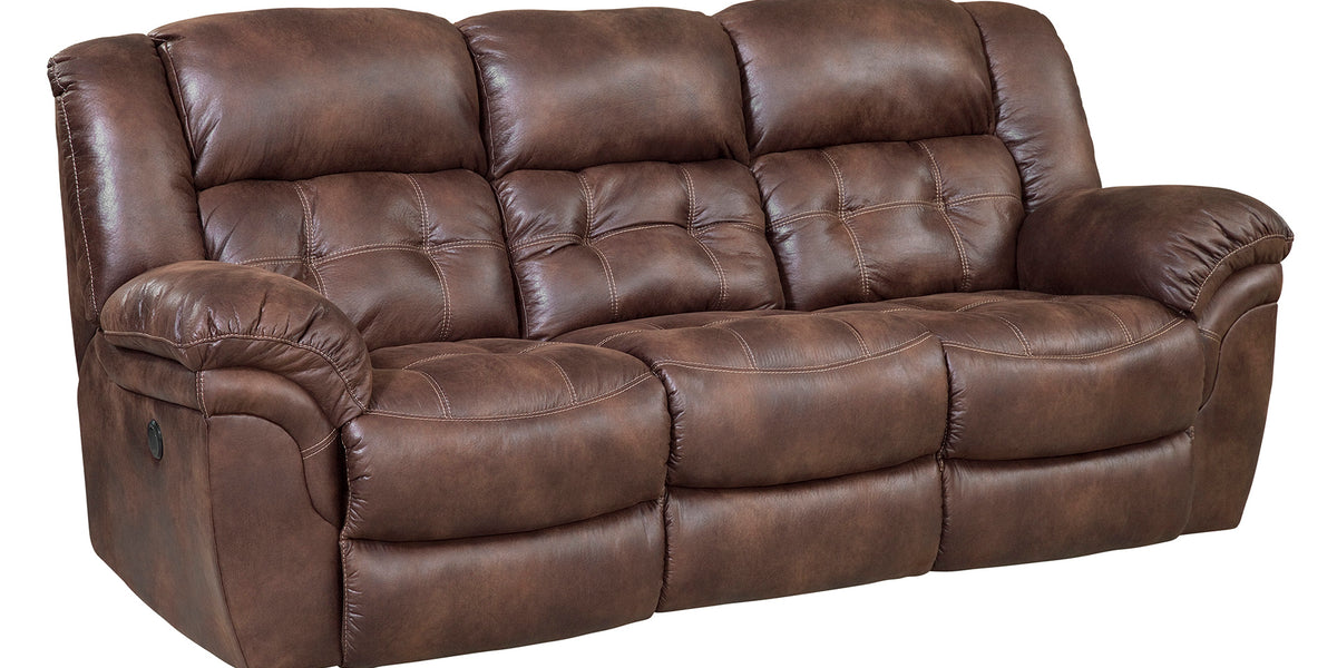 Double Reclining Sofa - 129-30-21 | Smokey Mountain Furniture (NC)